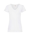 T-shirt donna con scollo a v Fruit of the Loom