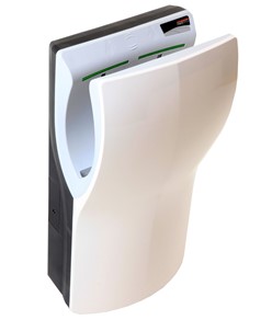 Asciugamani elettrico a inserimento verticale delle mani Mediclinics Dualflow Plus