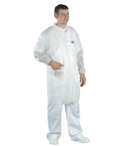 camici monouso in polipropilene Coverguard White SPP Coat