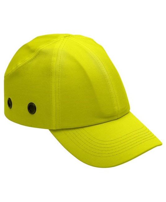 10 cappellini paracolpi alta visibilità