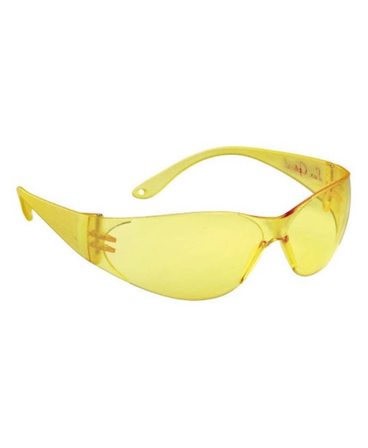 occhiali da lavoro protettivi lente gialla Coverguard Pokelux