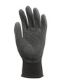 guanti nylon grigio/nero