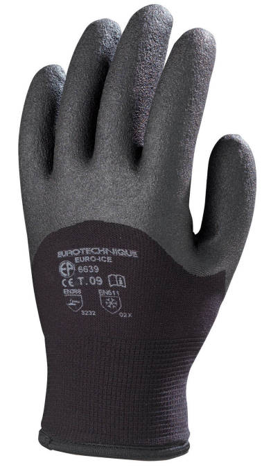 grigio//nero taglia L 1 paio di guanti per surgelati M-Safe Coldgrip