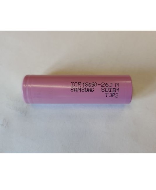 Batteria ricaricabile al litio Samsung 18650 3,6V 2900 mAh