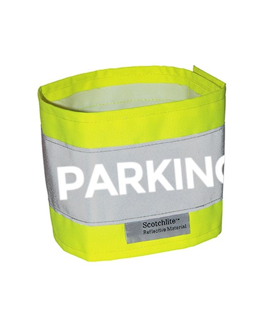 Fascia alta visibilità con scritta Parking Safemax