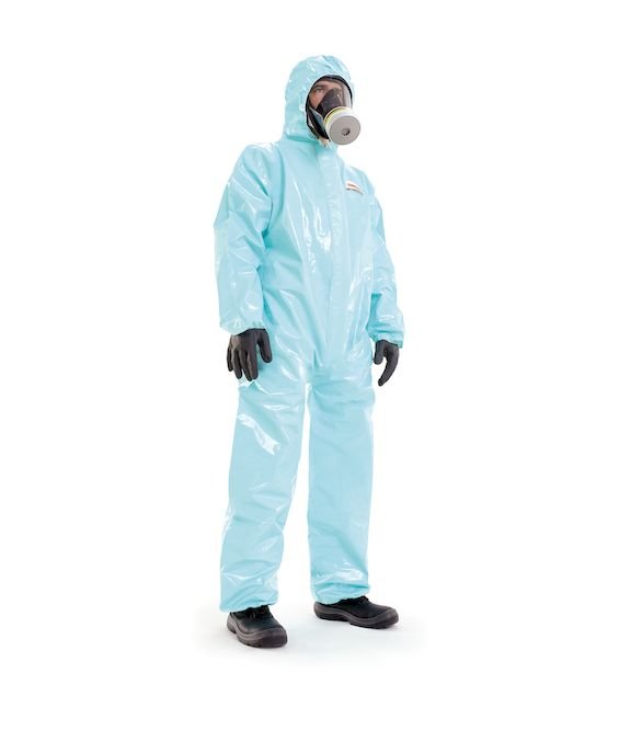 Anti-Blood Spray Anti-Virus Isolation Suit,* L gz Indumenti protettivi chimici dedicati con cappuccio 