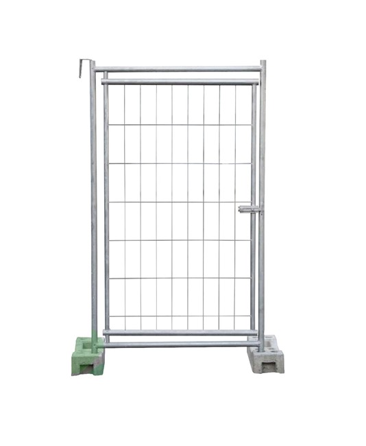 Pannello con porta inserita per recinzioni mobili Safemax