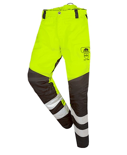 Pantaloni antitaglio alta visibilità  BasePro classe 3
