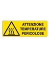 Cartello 'attenzione temperature pericolose'