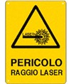 Cartello 'pericolo raggio laser'