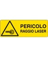 Cartello 'pericolo raggio laser'