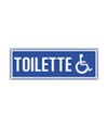 Cartello per interni 'toilette disabili'