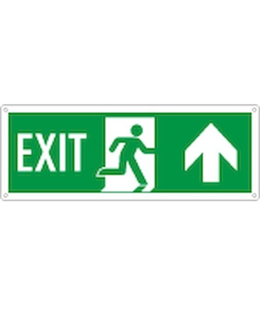 Cartello con scritta 'exit avanti'