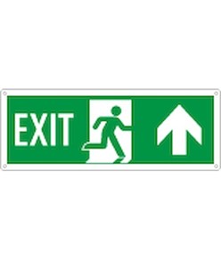 Cartello con scritta 'exit avanti'