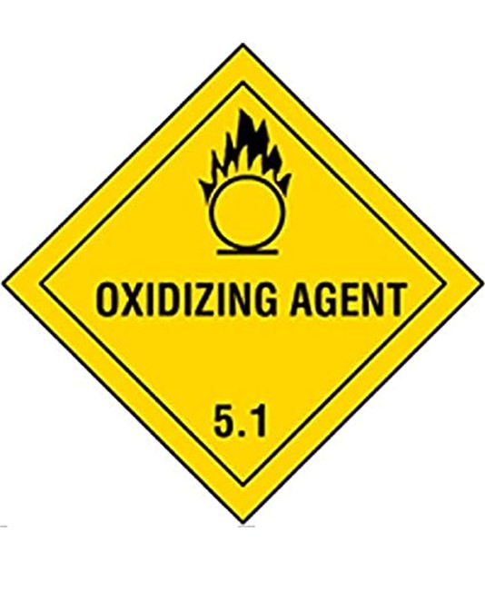 etichette adesive  oxidizing agent