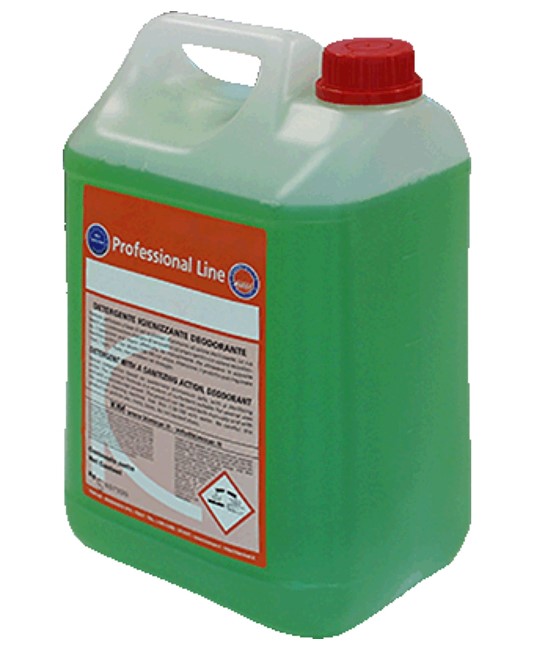 Detergente sanitizzante profumato al pino, tanica 5 lt