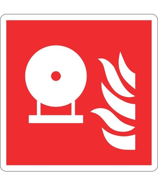 Cartello antincendio 'estintore fisso antincendio'