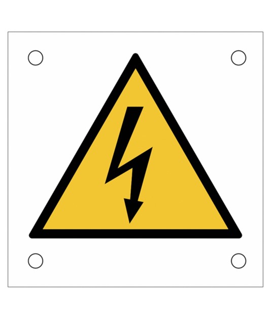 Cartelli  pericolo elettricità
