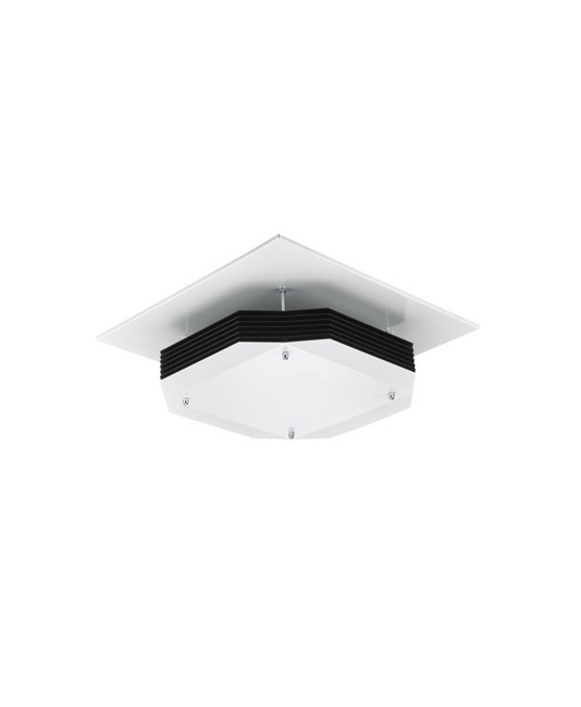 Lampada diurna UV a soffitto in alluminio 4 bulbi da 9W - Efficace contro virus