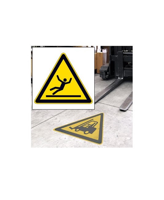 Pittogramma da pavimento  'Pericolo di caduta'