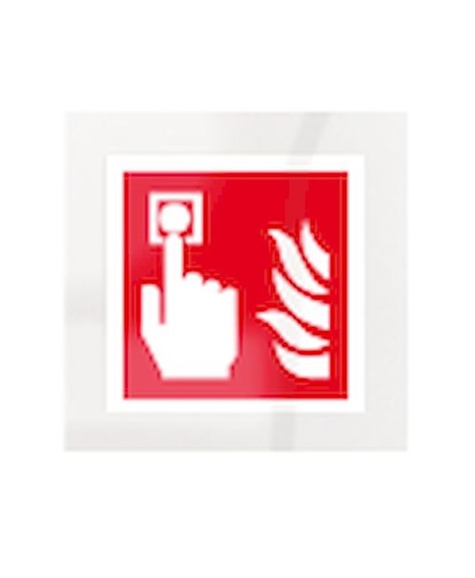Cartello antincendio 'pulsante allarme antincendio'