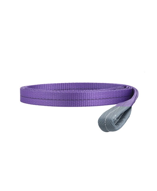 Brache di sollevamento aperte piatte a doppio strato con anelli, colore viola