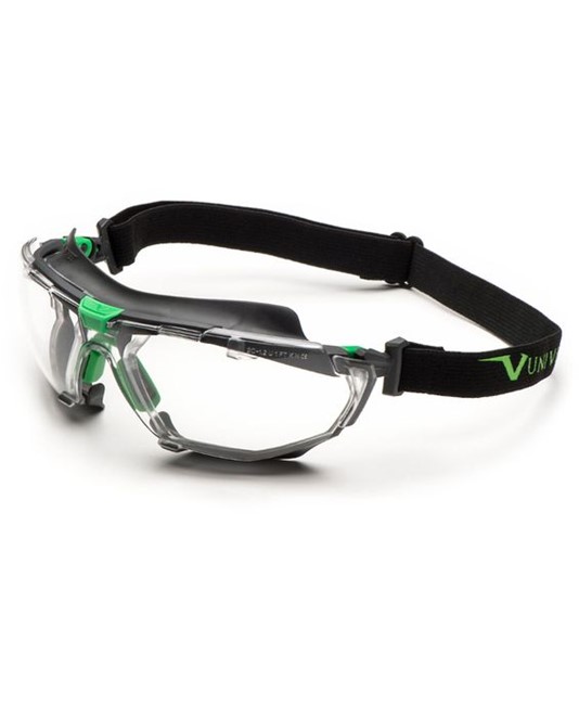 occhiali trasparenti protettivi Univet 5X1E Hybrid