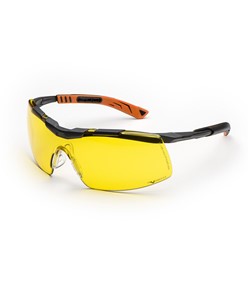 occhiali protettivi a lenti gialle Univet 5x6 Contrast
