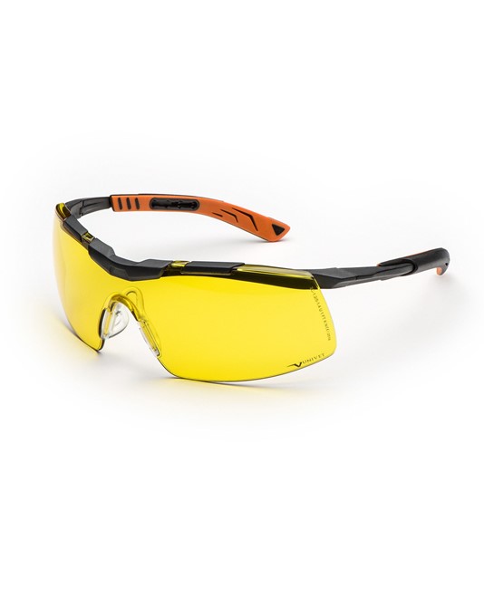 occhiali protettivi a lenti gialle Univet 5x6 Contrast