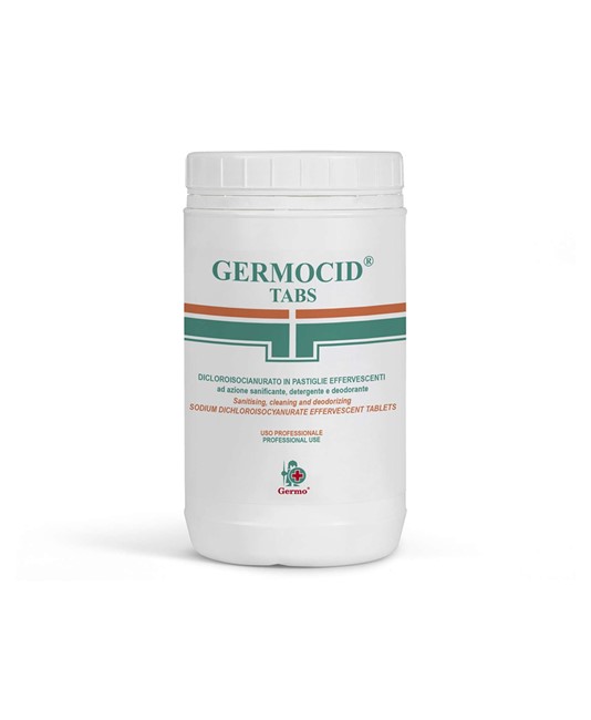 Pastiglie di cloro per sanificare  Germocid Tabs 1 kg