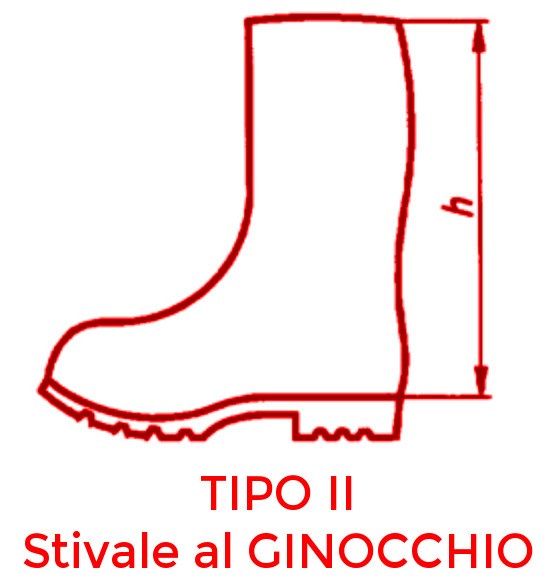 Stivali al Ginocchio Tipo II