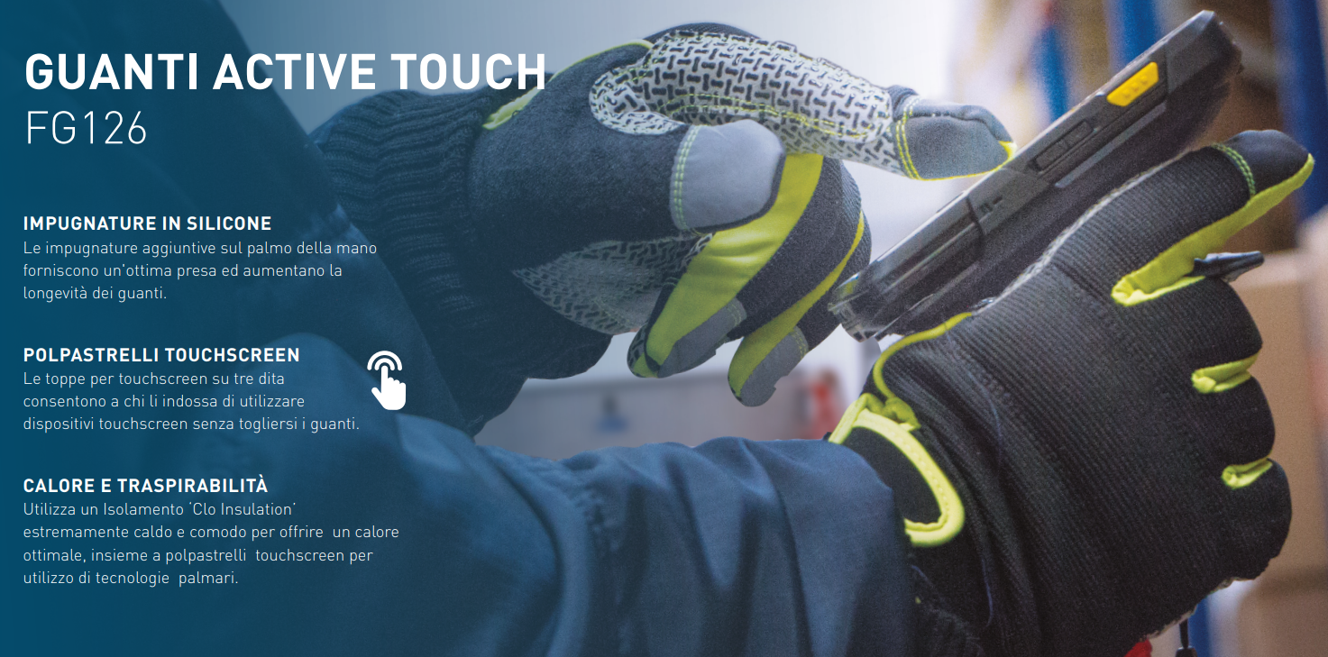 Guanti touchscreen Flexitog FG126: le prestazioni