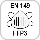 EN 149 : 2009 FFP3