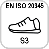 EN ISO 20345 : 2012 S3
