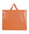 Shopper in PP  riciclato laminato 120g/m2, manici corti e soffietto Handle